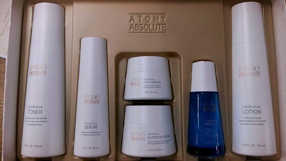 absolute cellactive skincare set
